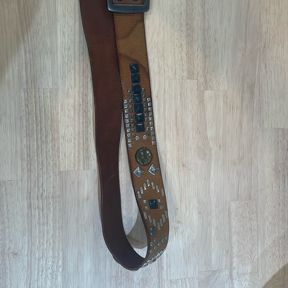 Linea Pelle Leather Belt - Picture 5 of 7